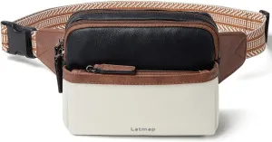 3L Fanny Packs Belt Bag for Women Small Everywhere Crossbody Bag Waist Bag Faux Leather Sling Chest Bag Purse