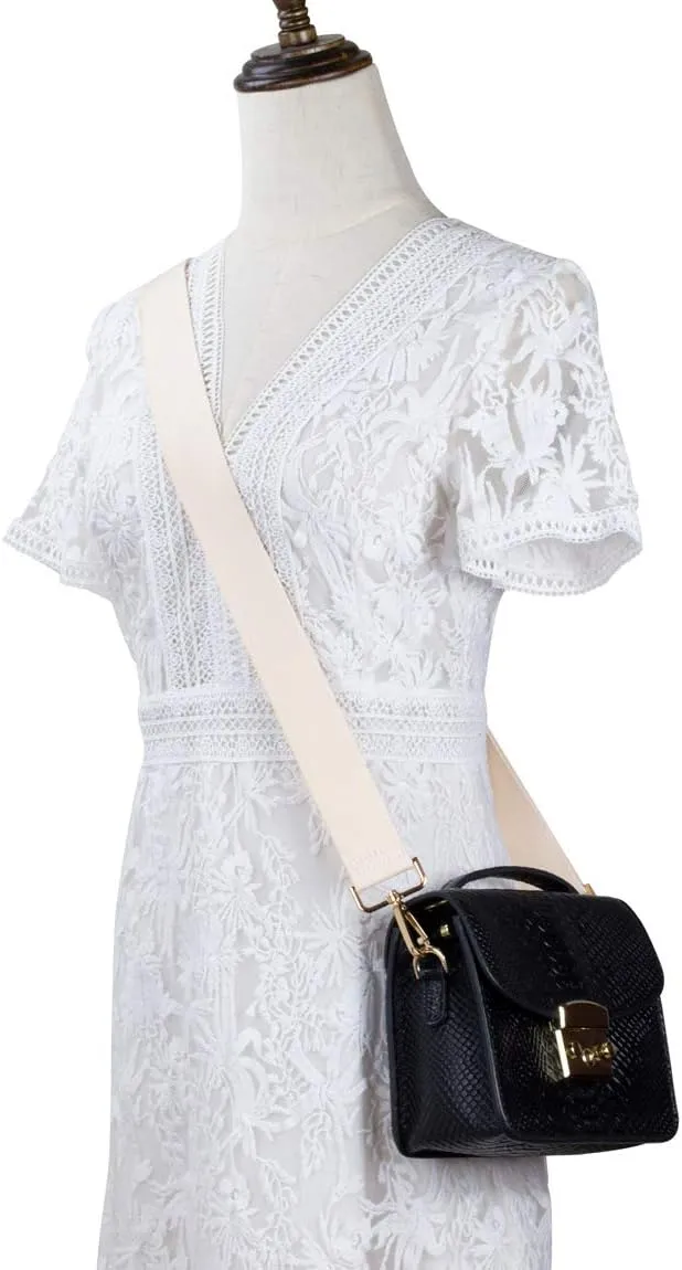 Allzedream Crossbody Bag Strap Soft Adjustable Replacement Purse Straps