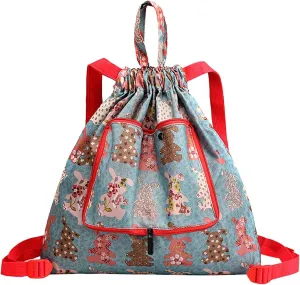 Beach Tote Bag Drawstring Seal Folding Sports Fitness Backpack Light Travel Day-Pack For Gym Outdoor Mens Beach Travel M