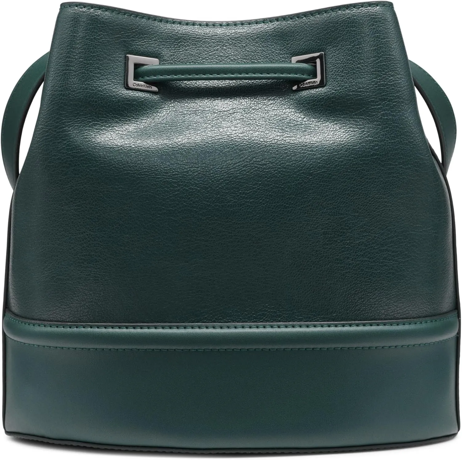 Calvin Klein Women's Ash Crossbody Bag  Vegan Leather, Monogram, 2 Pockets