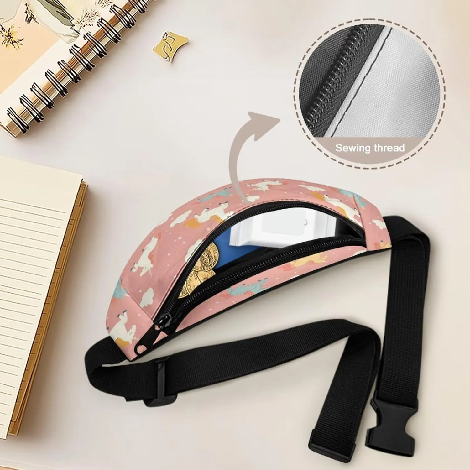 Cozeyat Cartoon Horse Girls Purses Age 8-10 Fanny Pack Kids Fanny Pack Belt Bag Hip Pack Girls Bum Bag Lightweight Chest Bag Small Travel Essential for Casual Running Traveling Hiking Gifts
