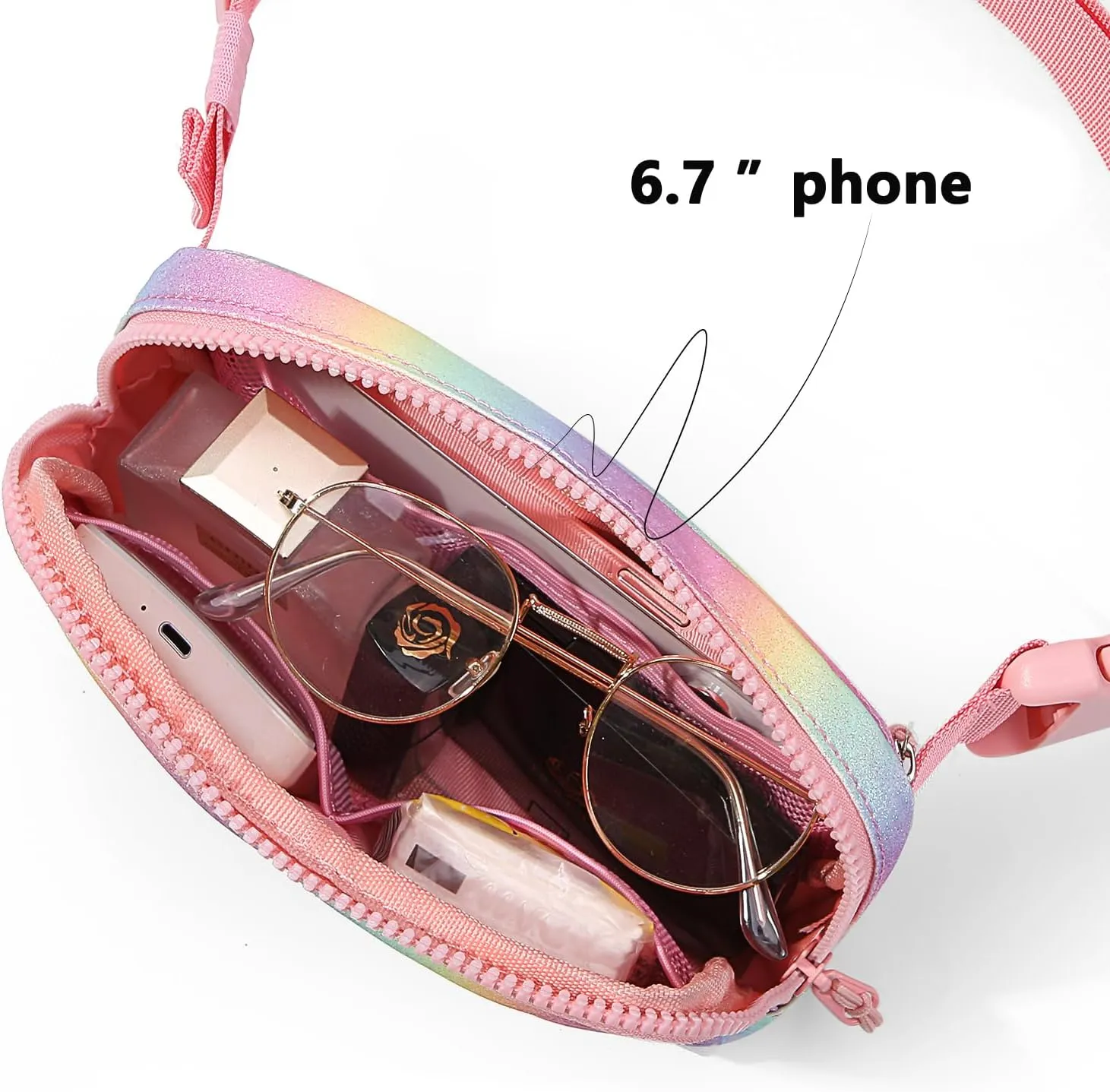Cute Fanny Pack, Belt Bag Teen Crossbody Waist Bag Gift