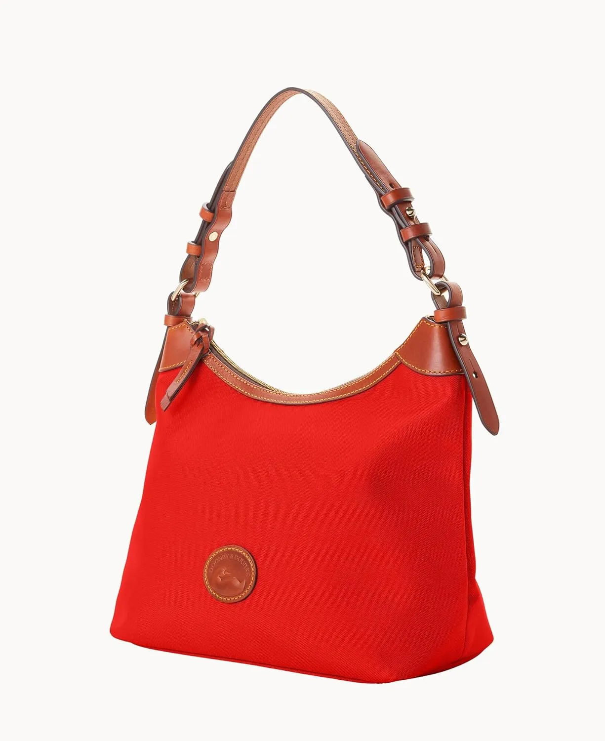 Dooney & Bourke Women's Large Erica Shoulder Bag in Nylon, with Adjustable and Detachable Shoulder Strap