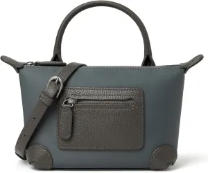 DORIS&JACKY Mini Top Handle Tote Purse For Women Designer Small Lightweight Crossbody Handbag With Adjustable Strap