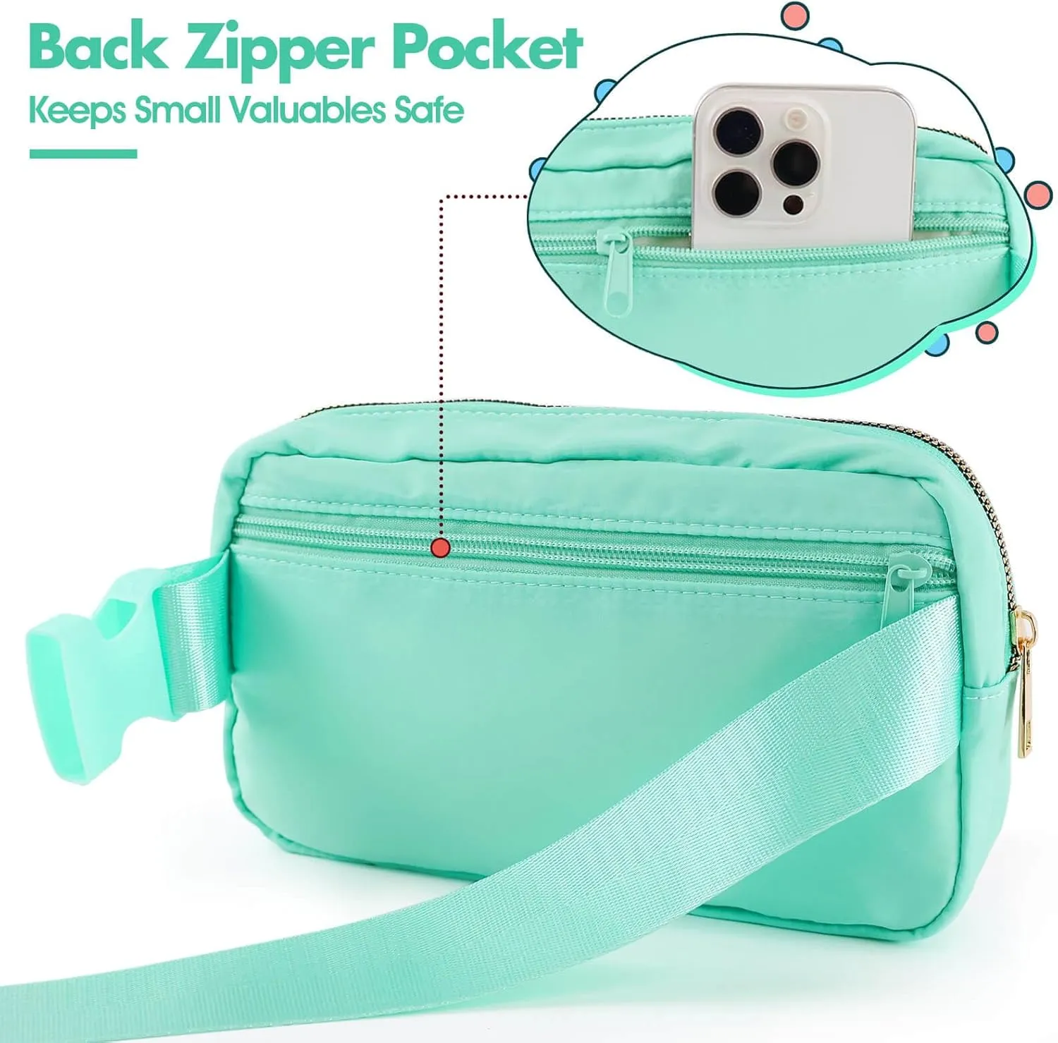 Fanny Pack for Girls ,, , , P