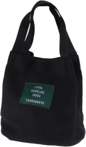 GALPADA Bucket Bag for Women Canvas Shoulder Tote Large Capacity Casual Drawstring Office Outdoor