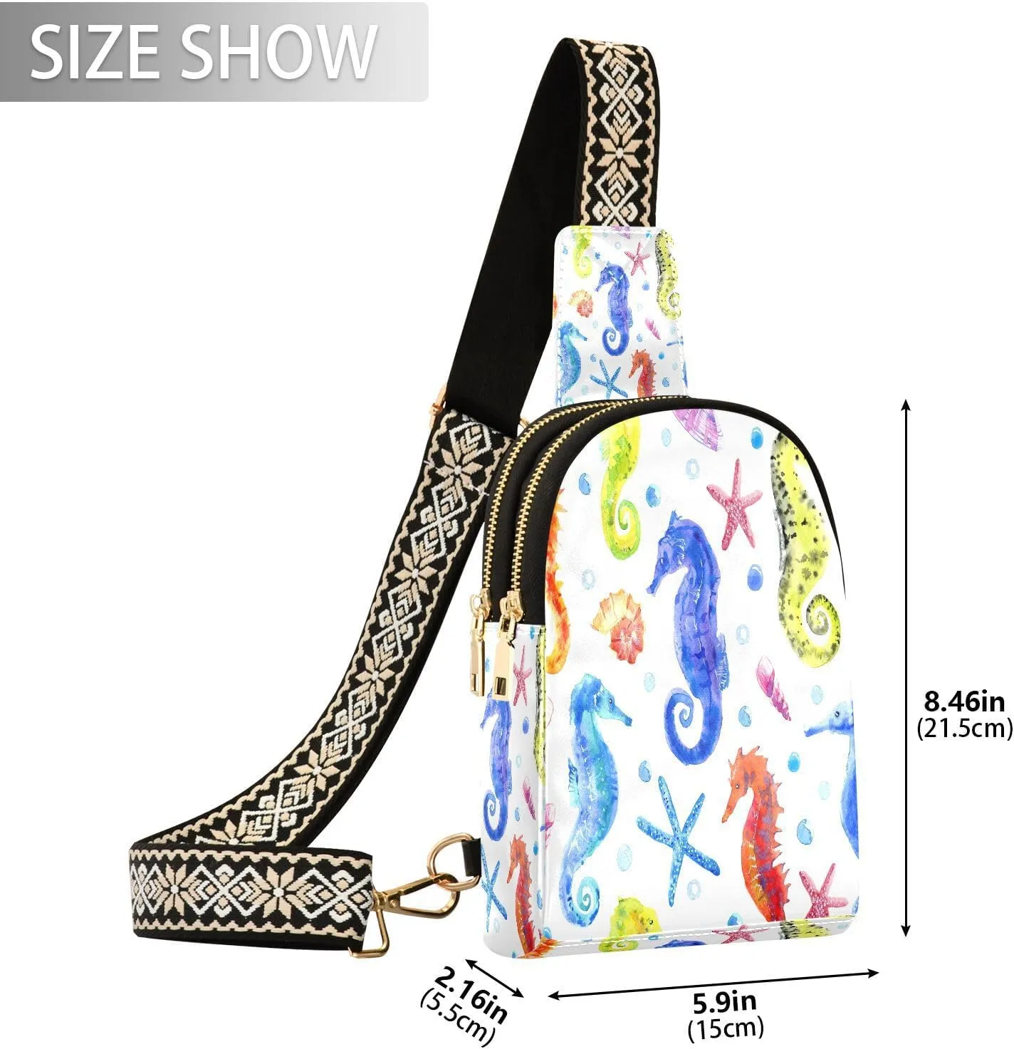 JSTEL Leather Crossbody Sling Bags for Women,Leather Crossbody Purses Leather Crossbody Bag Sling Purse