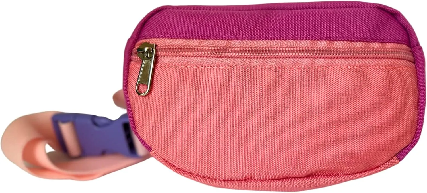 Kid's Modern Fanny Pack/Waist Pack (Pinks)