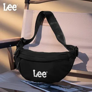 Lee Fanny Packs for Women Water-Resistant Crossbody Bag Lightweight Waist Pack for Travel & Everyday Use, Jet Black