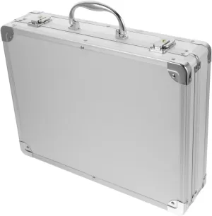 Metal Briefcase Aluminum Alloy Toolbox Hard Shell Case Secure Storage for Your Tools on The Go