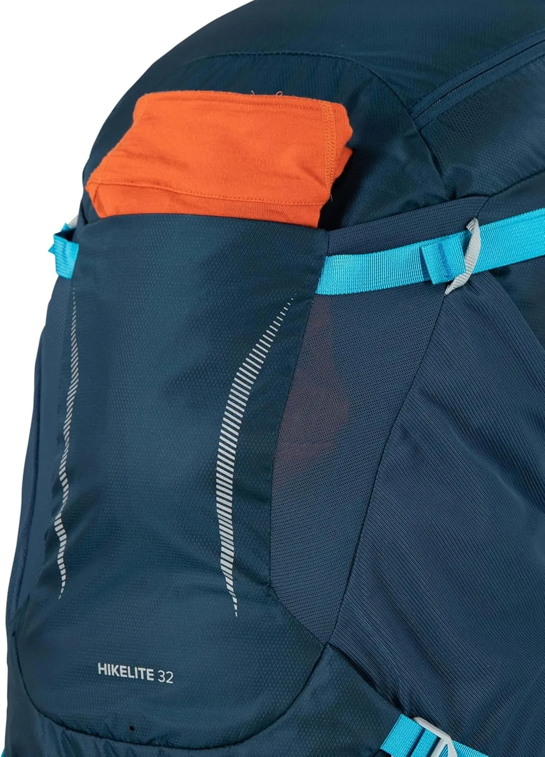 Osprey Hikelite 32L Unisex Hiking Backpack, Pine Leaf Green, S/M