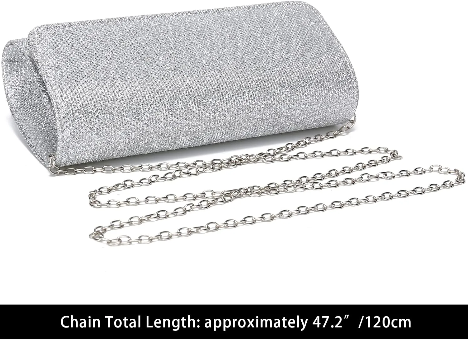 Outrip Women's Evening Bag Clutch Purse Glitter Party Wedding Handbag with Chain