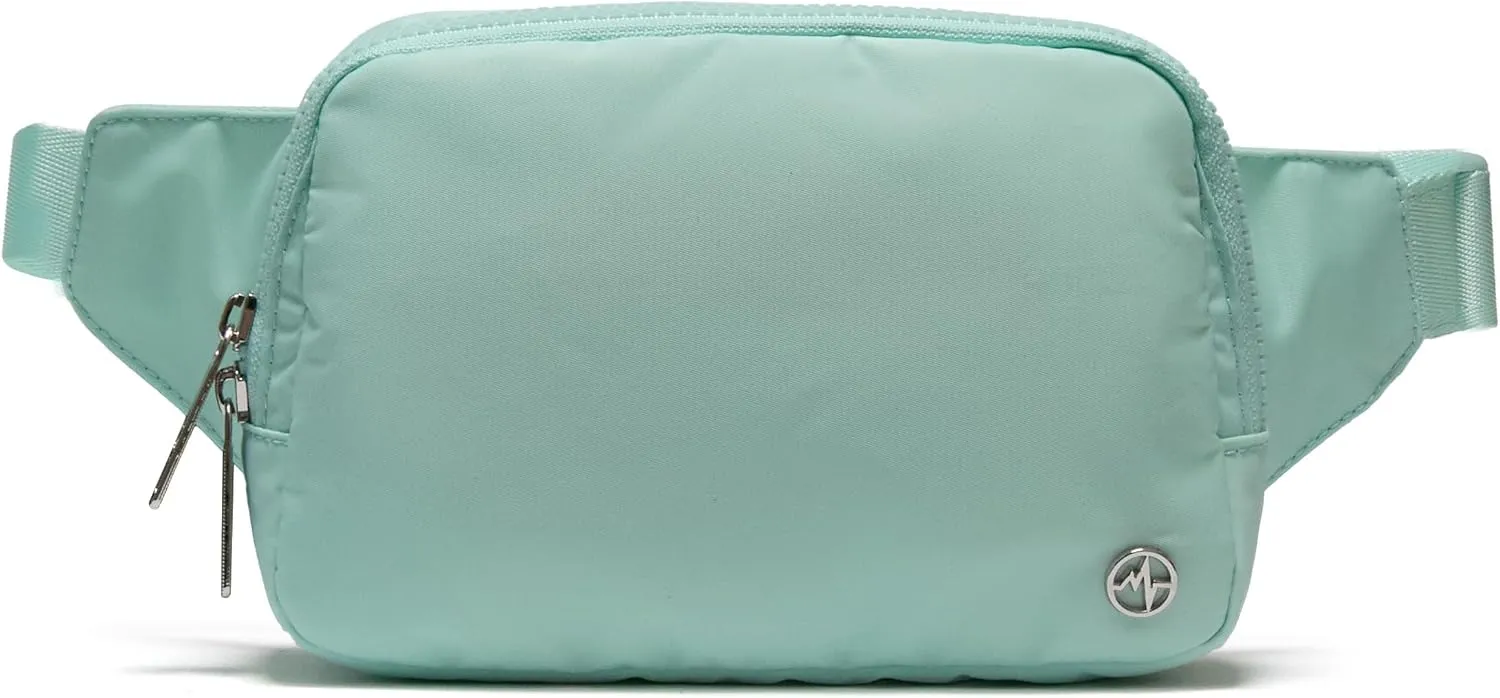 Pander Belt Bag Large 2L, Waterproof Everywhere Fanny Pack Purse for Women and Men with Adjustable Strap.