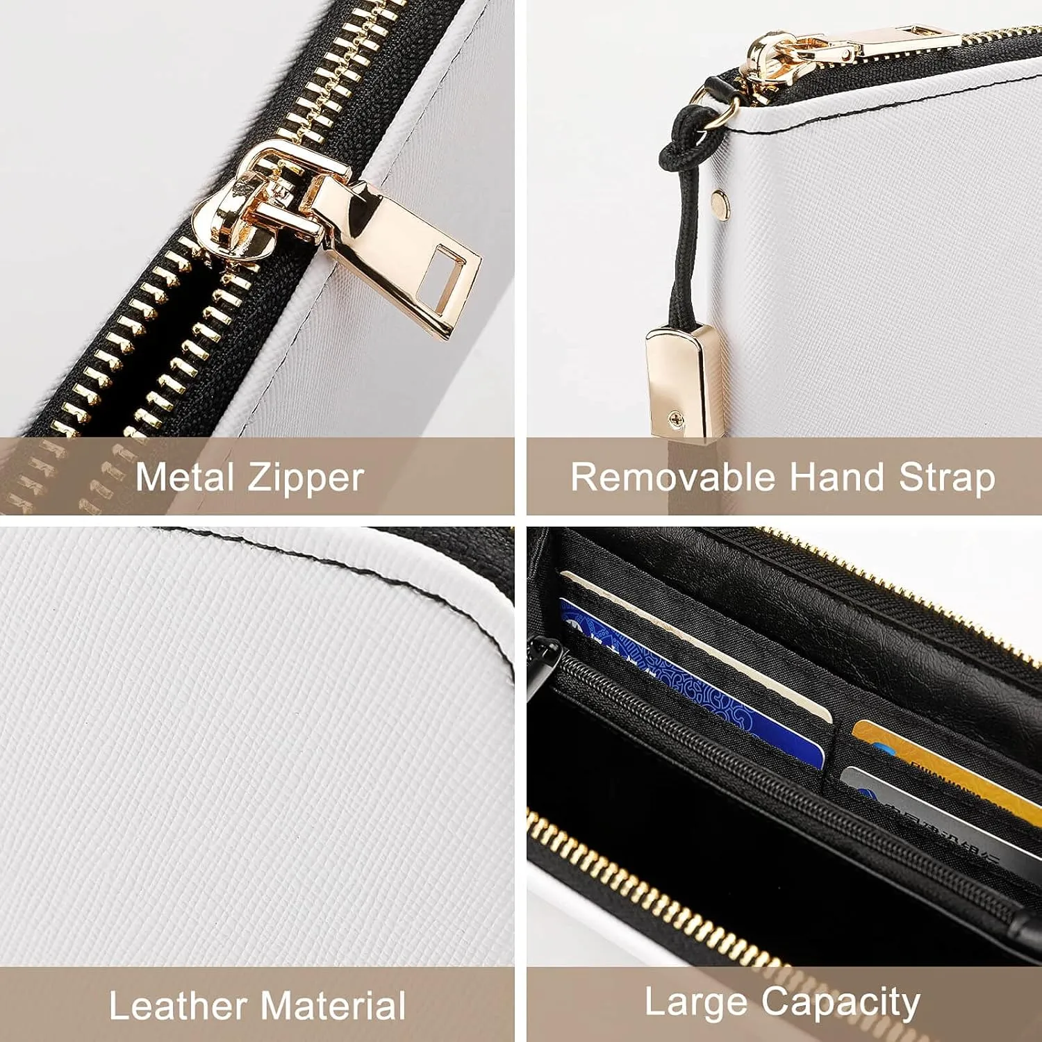Rfid Wallet Women Personalized Kangaroo Standing on The Grass Long Clutch Wallet Card Wallets For Women Men