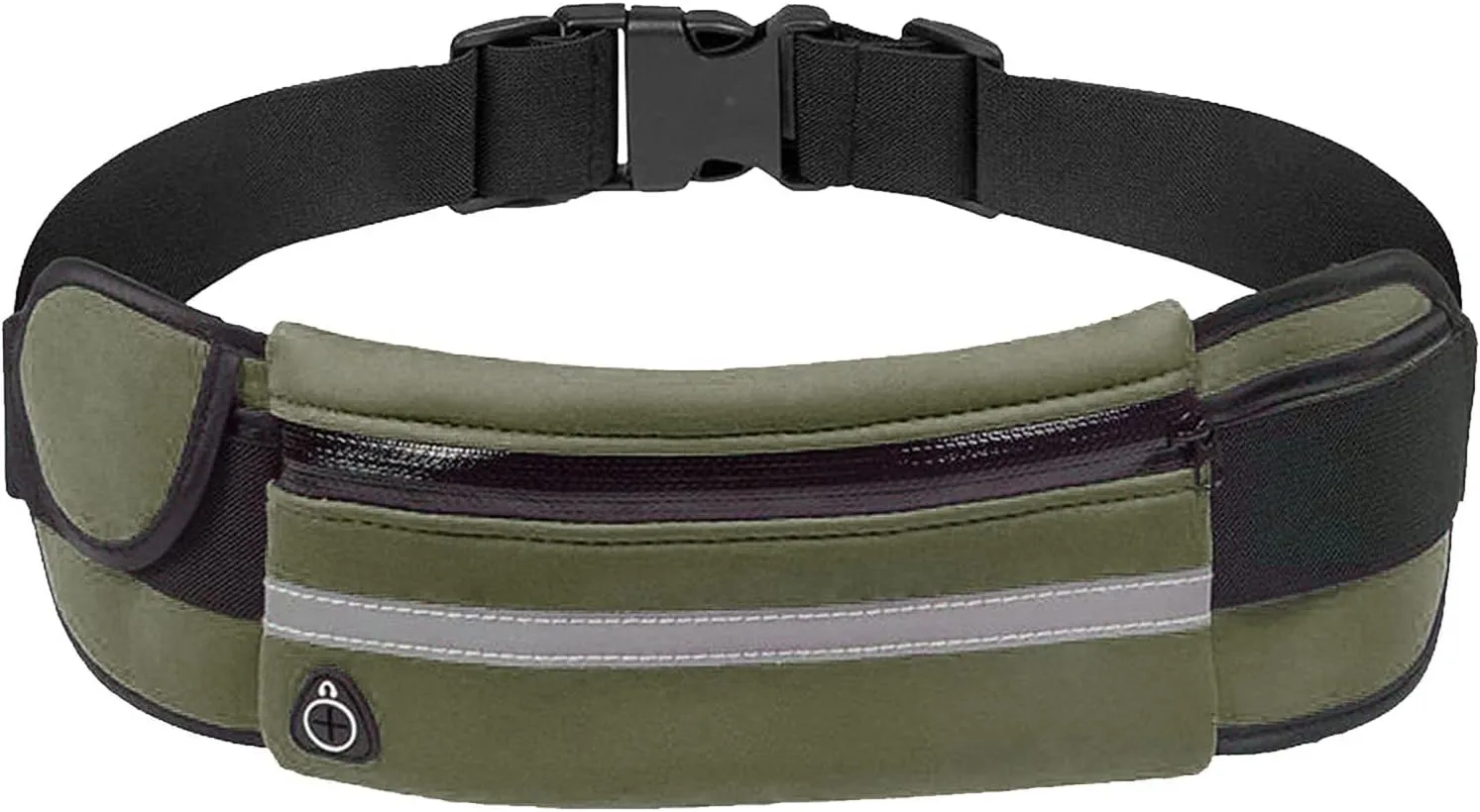 Slim Running Belt, Waterproof Fanny Pack for Men,Phone Holder for Running,Reflective Waist Bag for Women,Runners Belt Pouch,Money Belt,Waist Pack Bag for Workout Travel Running Camping