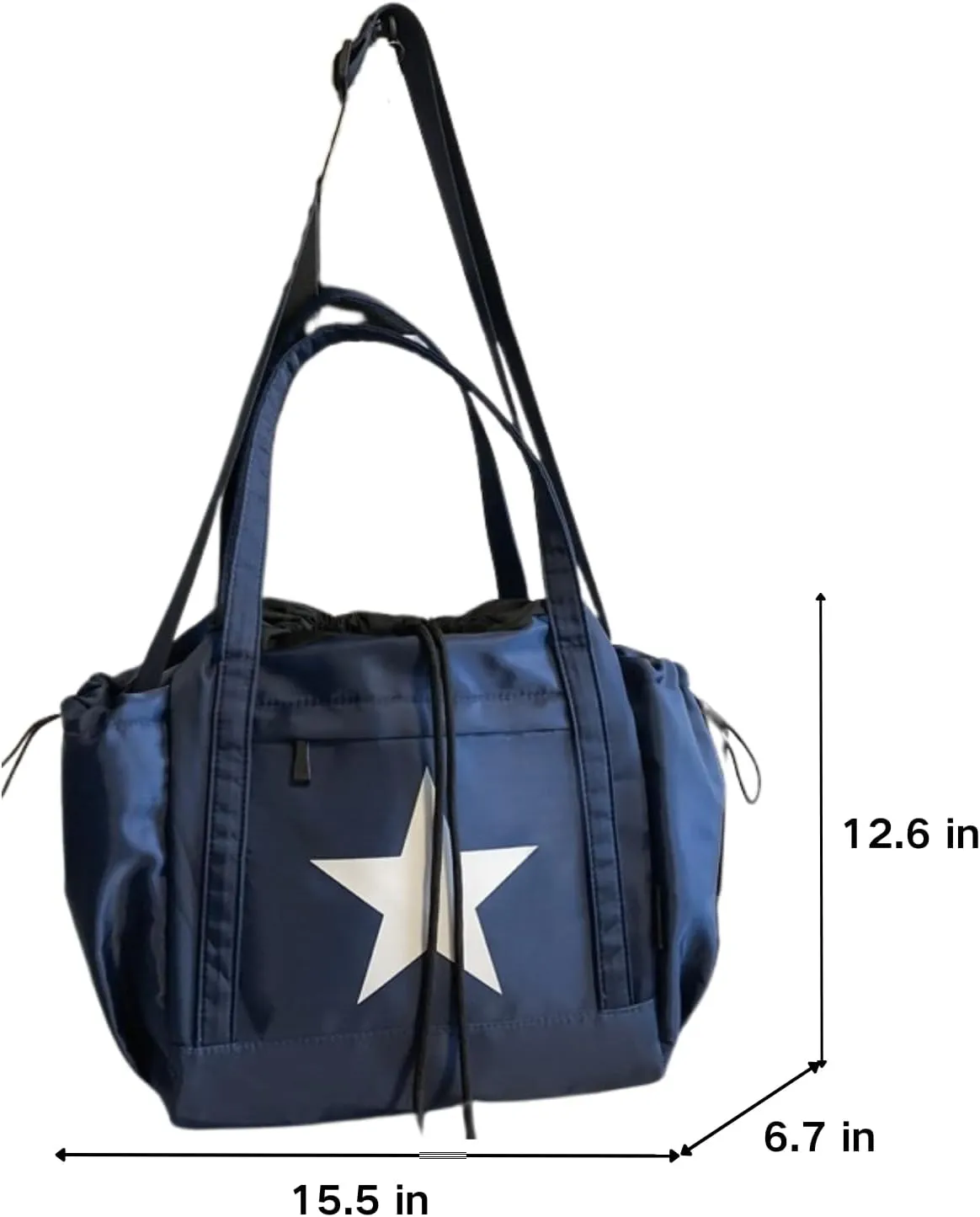Star Messenger Bag, Vintage Star Tote Bag Y2K, Cute Aesthetic Crossbody Bag For Women, Fashion Shoulder Bag For Travel Bags