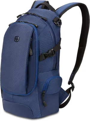 SwissGear 3598 Backpack Narrow Daypack, Navy Ballistic, 18-Inch