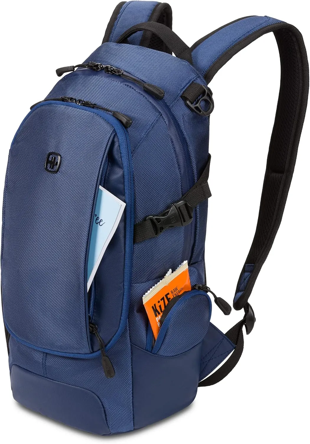 SwissGear 3598 Backpack Narrow Daypack, Navy Ballistic, 18-Inch