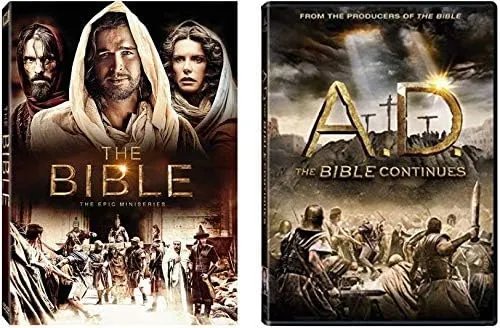 The Complete Bible Miniseries DVD Collection - The Bible: The Epic Miniseries / A.D.: The Bible Continues [22-Part TV Series Set]