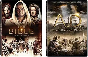 The Complete Bible Miniseries DVD Collection - The Bible: The Epic Miniseries / A.D.: The Bible Continues [22-Part TV Series Set]