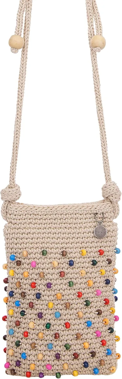 The Sak Josie Mini Crossbody in Crochet with Adjustable Strap