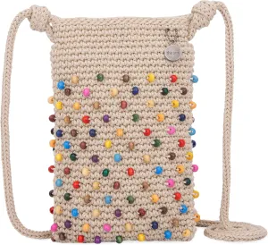 The Sak Josie Mini Crossbody in Crochet with Adjustable Strap