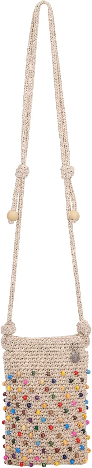 The Sak Josie Mini Crossbody in Crochet with Adjustable Strap