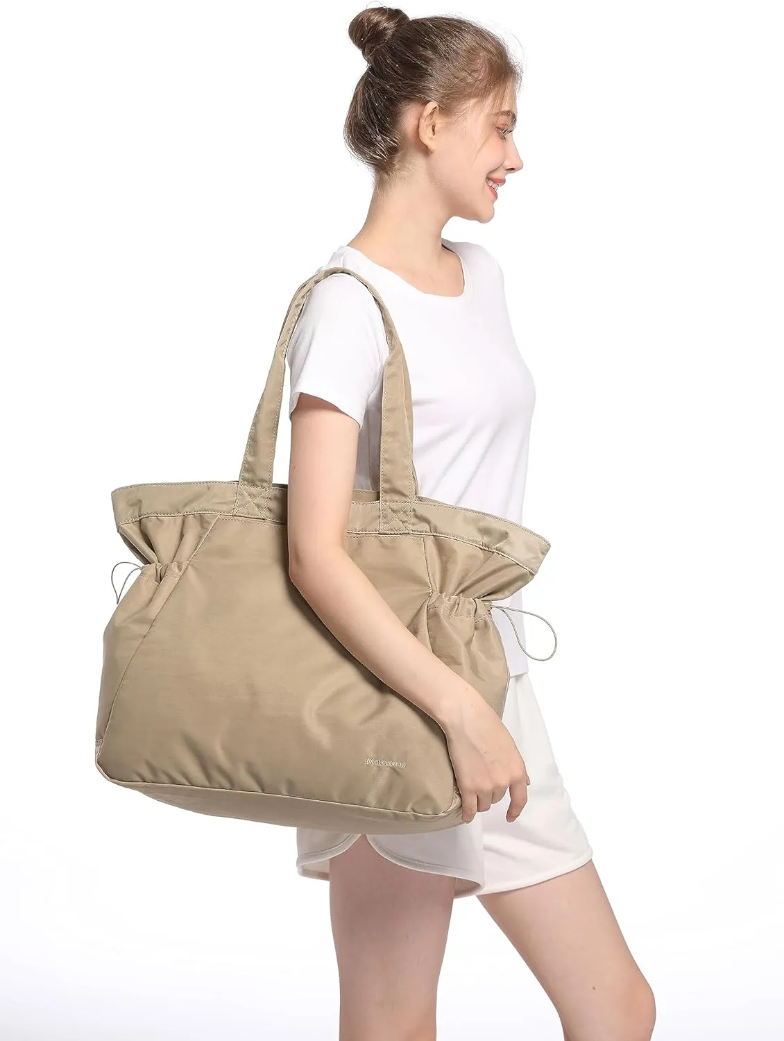 Tote Bag for Women with Zipper, Tote Handbag Large Shoulder Bag for Gym, Work, Travel
