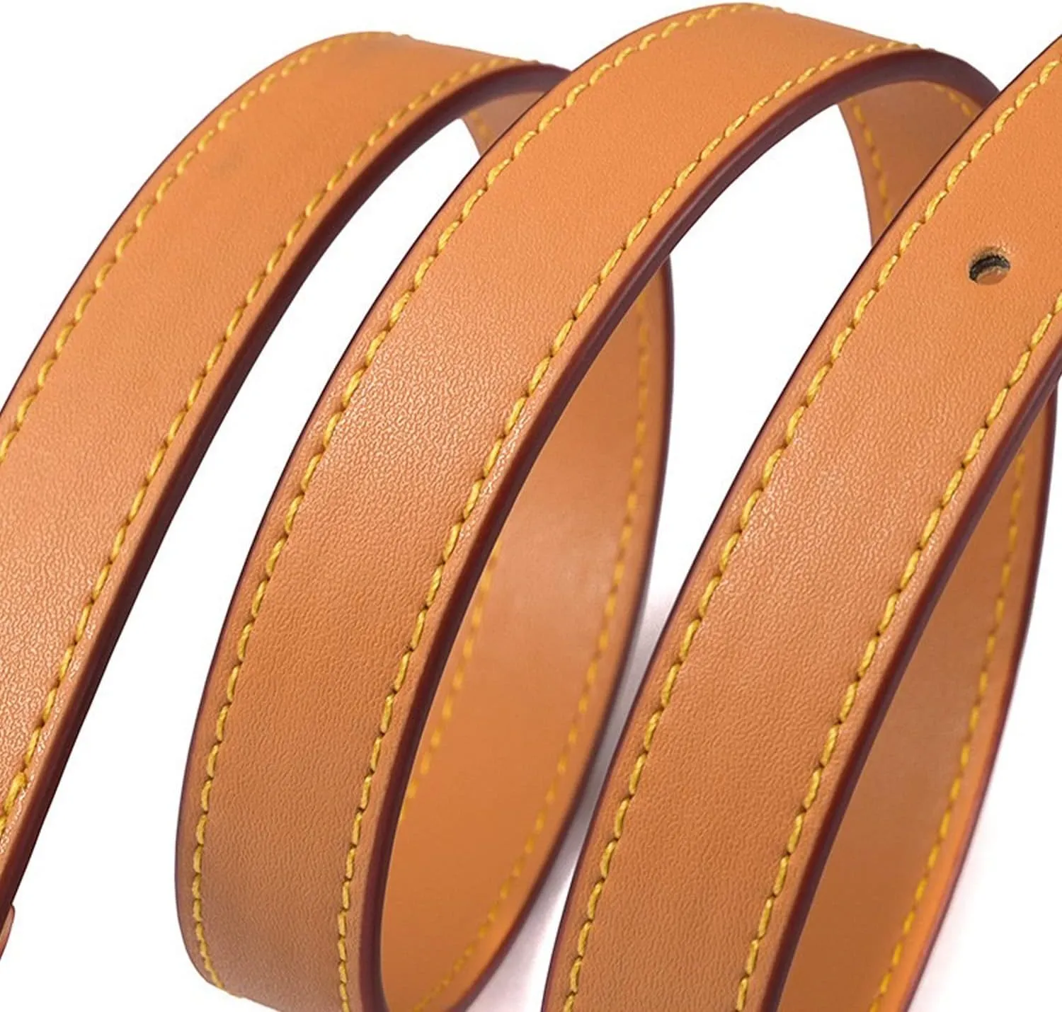 Vachetta Leather Adjustable Crossbody Strap for Leather Shoulder Strap Belt Replacement Suitable for L V Handbags