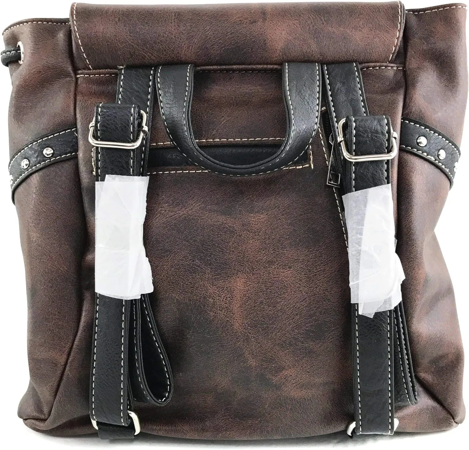 Zelris Western Country Cross Chevron Design Square Conceal Carry Rucksack Backpack